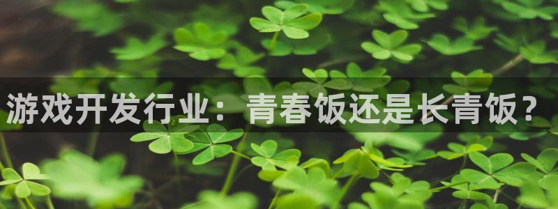 门徒平台登录地址：游戏开发行业：青春饭还是长青饭？